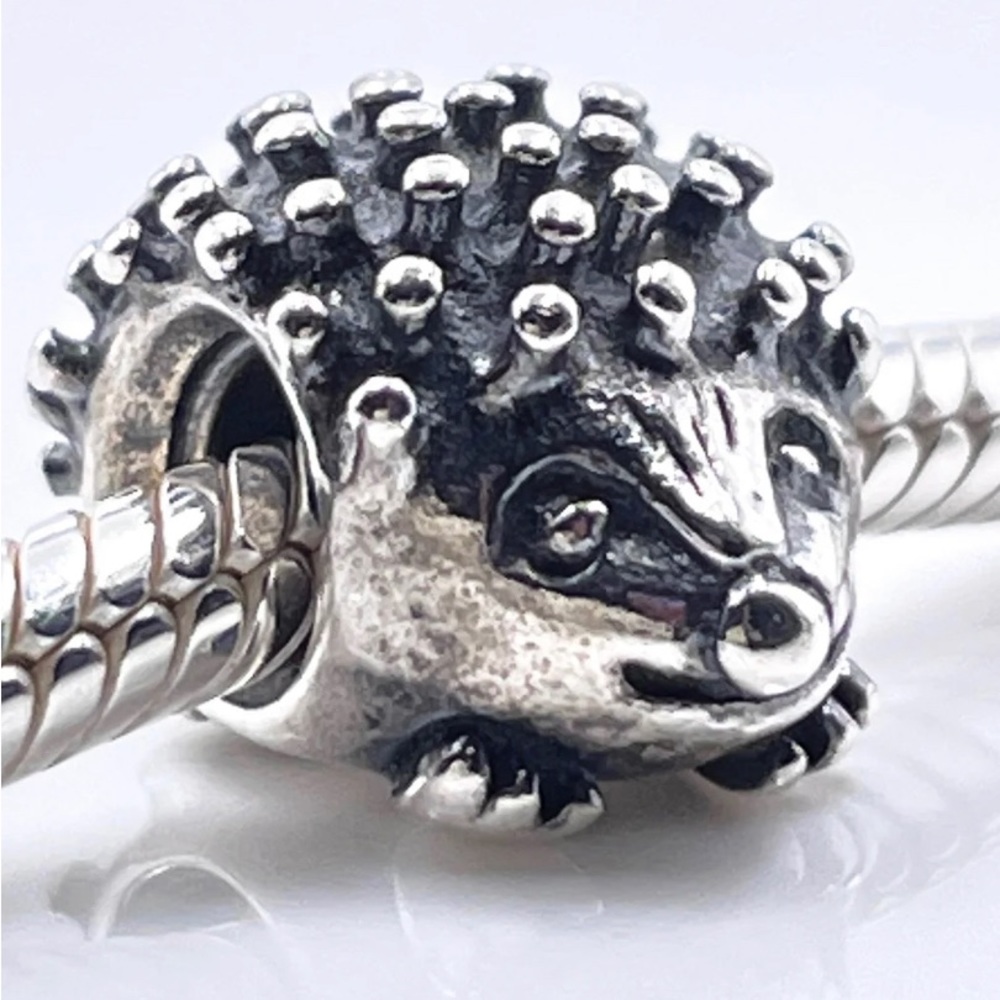 Authentic Pandora hedgehog charm retired